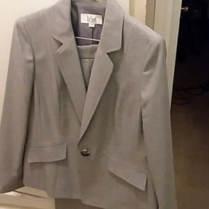 Two piece pants suit